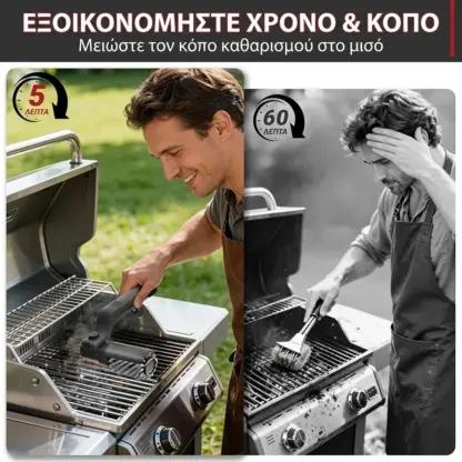 CharBlaze™ Βούρτσα καθαρισμού ηλεκτρικής ψησταριάς