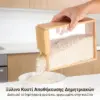 ClearGrain™ ακρυλικό βάζο αποθήκευσης με ξύλινο καπάκι (3 τεμ.)
