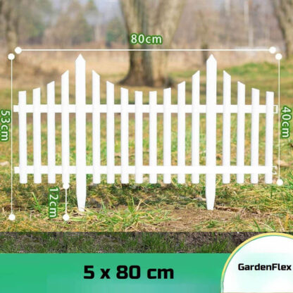 Εύκαμπτος φράχτης κήπου GardenFlex™ (5 τεμάχια)