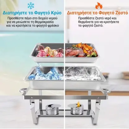 BuffetPro™ θερμοθήκη δύο διαμερισμάτων