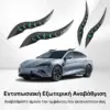 DragonFang™ κέρατα δράκου οροφής αυτοκινήτου (2 τεμάχια)