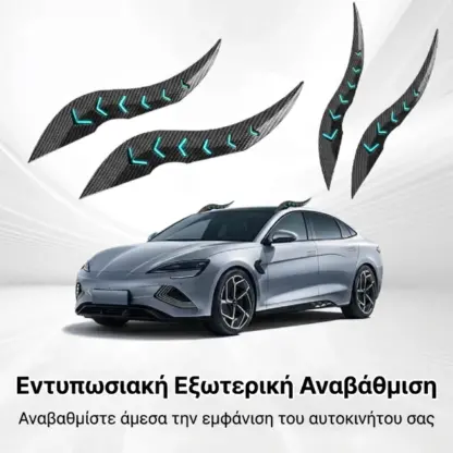 DragonFang™ κέρατα δράκου οροφής αυτοκινήτου (2 τεμάχια)