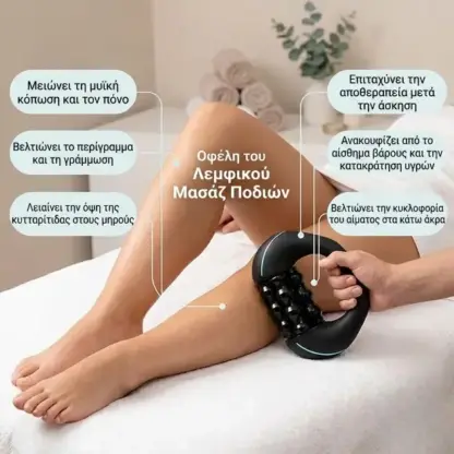 RolloMax™ ηλεκτρικό ρολό μασάζ σώματος