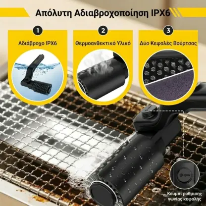 CharBlaze™ Βούρτσα καθαρισμού ηλεκτρικής ψησταριάς -middle
