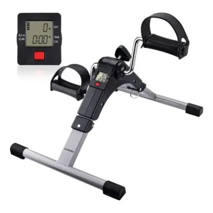 PedalFlex™ μίνι αναδιπλούμενο ποδήλατο με πεντάλ και μετρητή