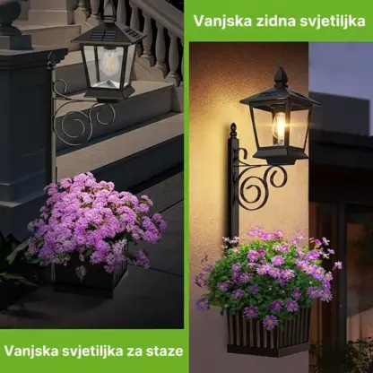 BloomLamp™ tegla za cvijeće sa solarnim fenjerom