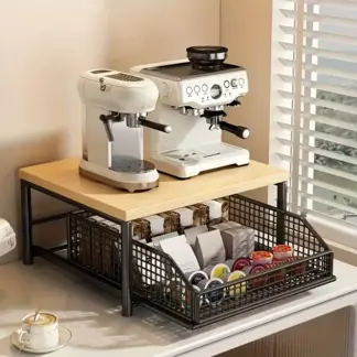 WoodyDraw™ organizator za radnu površinu s ladicom