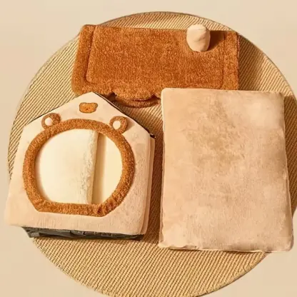 FluffHut™ plišani krevet za ljubimce