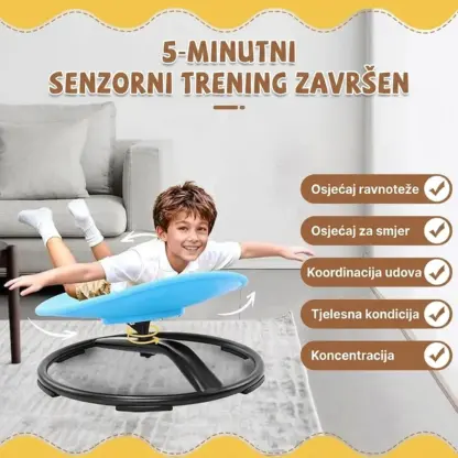 Dječji vrtljivi stolac TwisterSeat™