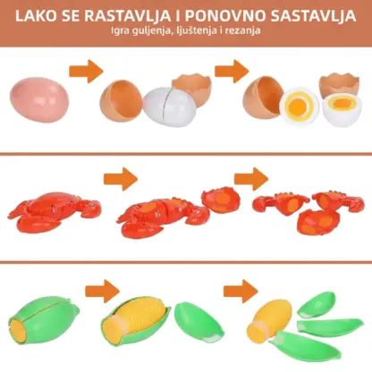 PlayChef™ dječji set hrane za igru kuhanja