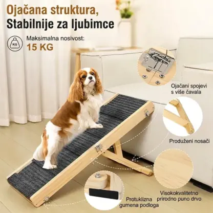 PawClimb™ sklopiva podesiva rampa za pse