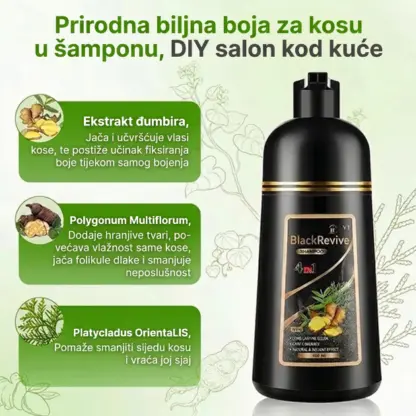 BlackRevive™ šampon za bojanje crne kose