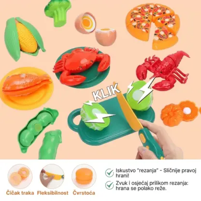 PlayChef™ dječji set hrane za igru kuhanja