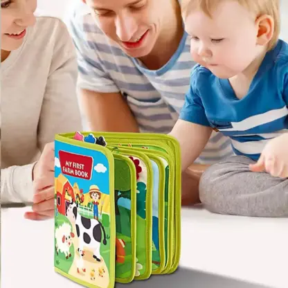 LittleFarmer™ dječja montessori knjiga o farmi