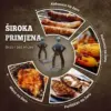 GrillBoyz™ smiješni držači za BBQ kobasice – 3 kom