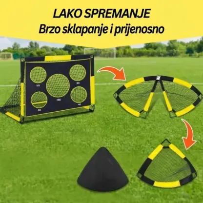 SoccerShot™ dječji nogometni gol s metom
