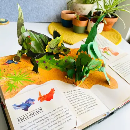 DinoPop™ 3D pop-up enciklopedija dinosaurusa