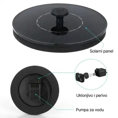 SunStream™ solarna fontana za vodu-middle