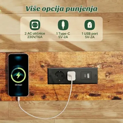 SofaDock™ stol za iza kauča s stanicom za punjenje-middle