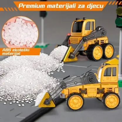 MagnaFleet™ 8 u 1 komplet magnetnih pločica za sastavljanje-middle