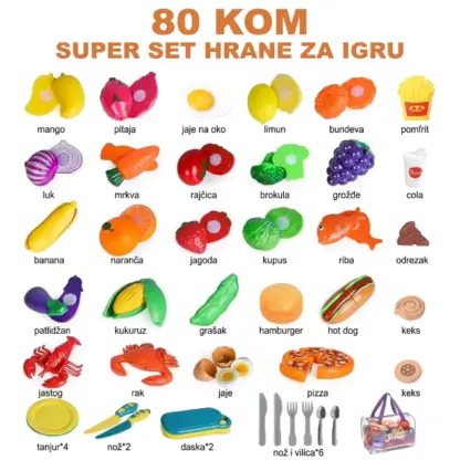 PlayChef™ dječji set hrane za igru kuhanja-middle
