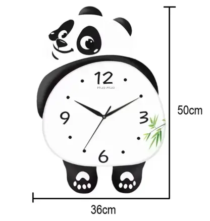 PandaTime™ LED zidni sat s plesnom pandom-middle
