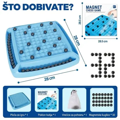 Magnetska društvena igra s minskim poljem MagneMine™-middle