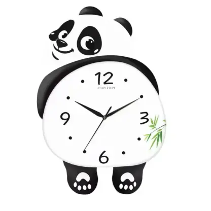 PandaTime™ LED zidni sat s plesnom pandom