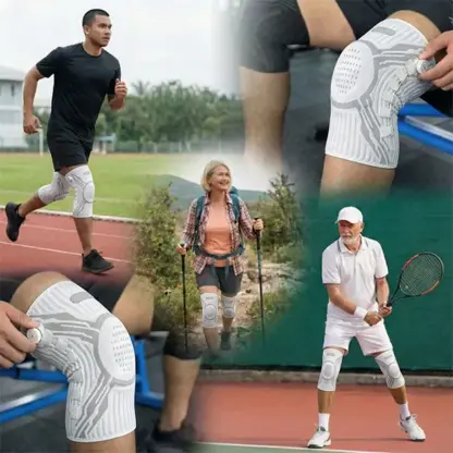 Athlexa™ állítható gombos kompressziós térdtámasz – 2 db