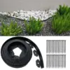EasyBorder™ műanyag gyepkerítés szögekkel - 10m
