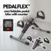PedalFlex™ mini összecsukható pedálos kerékpár számlálóval