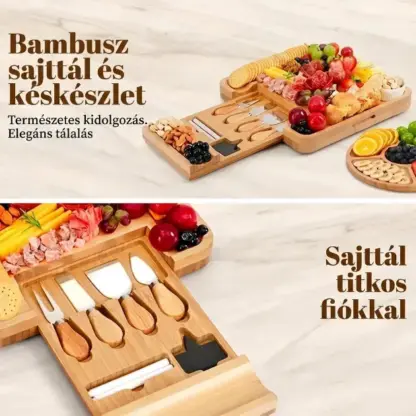 Plattera™ sajt- és felvágottas tál szett