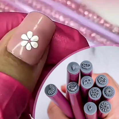 NailCraft™ körömbélyegző készlet (15 db)