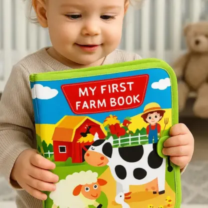LittleFarmer™ gyerek Montessori farm könyv
