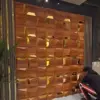 Reflectiva™ 3D PVC tükör falpanel 50 x 50 cm - 8 csomagban