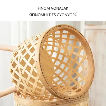 RattanBloom™ álló rattan virágcserép