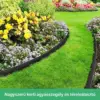 EasyBorder™ műanyag gyepkerítés szögekkel - 10m