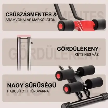 AbFlex™ hasizom edzőgép