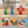 HookaPlay™ Montessori horgász- és válogatójáték kisgyermekeknek