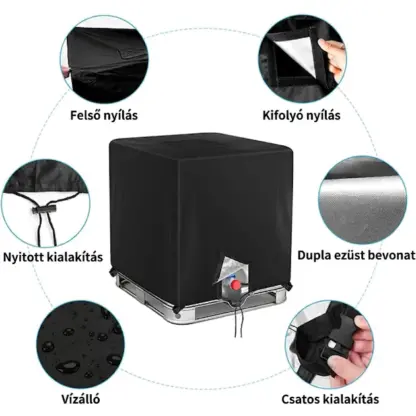 TankGuard™ IBC víztartály védőhuzat