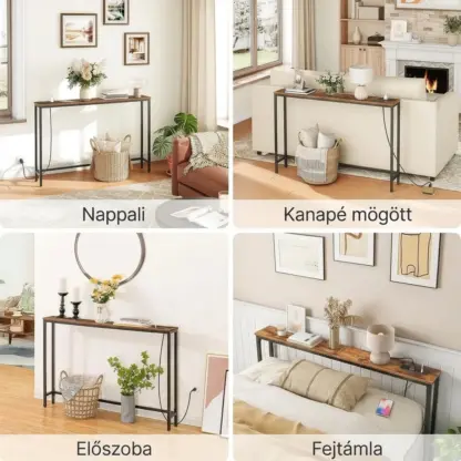 SofaDock™ kanapé mögötti asztal töltőállomással