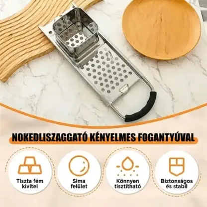 SpaetzlePro™ rozsdamentes acél nokedli- és galuskaszaggató