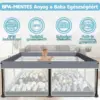 NestPlay™ foldable baby playpen (127 x 127 cm)