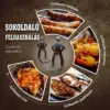 GrillBoyz™ vicces BBQ kolbász tartók – 3 darab