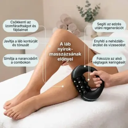 RolloMax™ elektromos testmasszázs henger