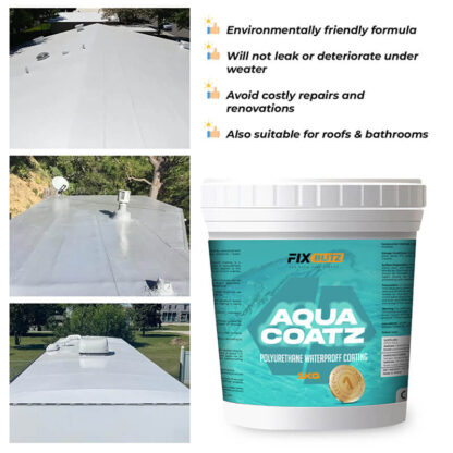 Akril poliuretán vízálló bevonat AquaCoatz™ (1 kg)