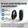 RolloMax™ elektromos testmasszázs henger