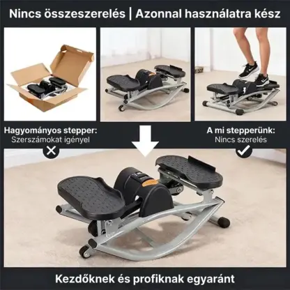 StepRocks™ ringató lépcsőfok rugós szalagokkal-middle