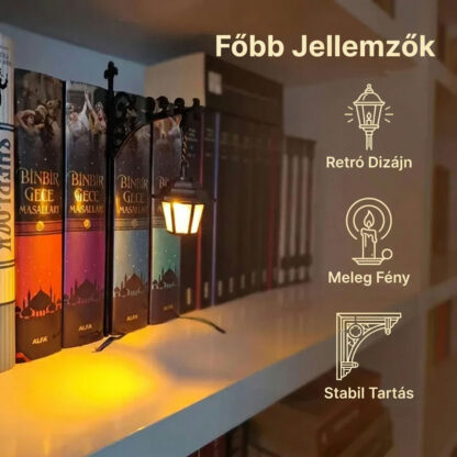 ShelfWisp™ bookshelf ghost lantern – 2 pcs-middle