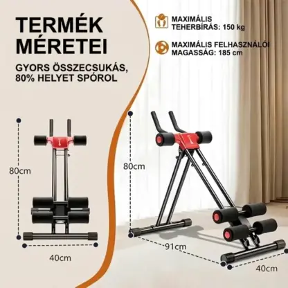 AbFlex™ hasizom edzőgép-middle